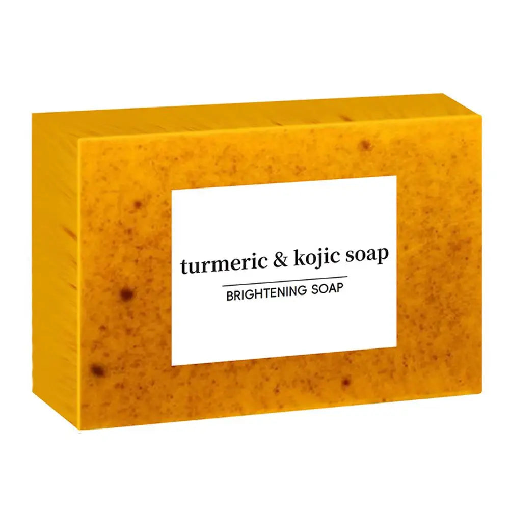SunKissed Radiance™ - Handmade Turmeric & Lemon Kojic Acid Soap Bar