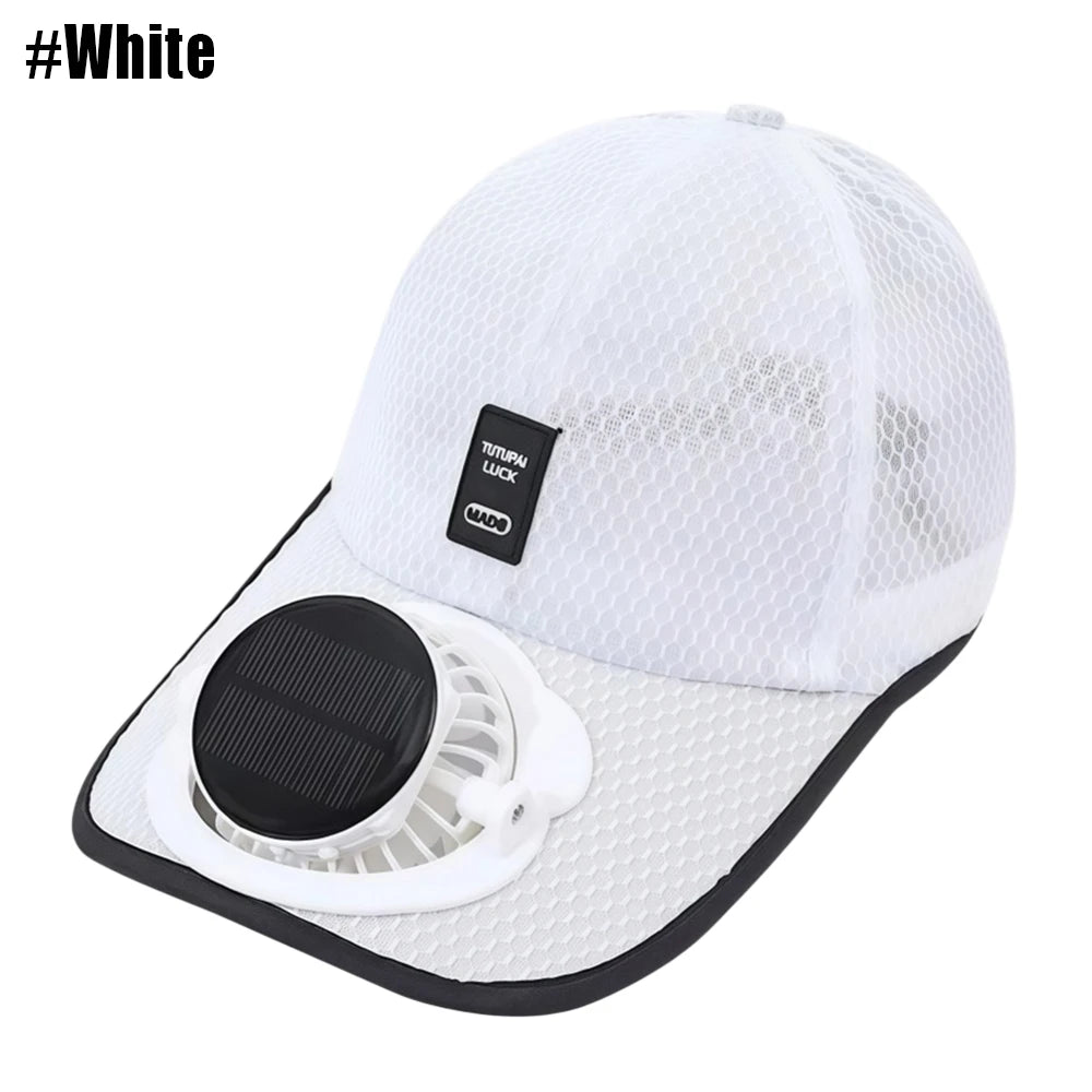 BreezeCap™ — Rechargeable Cooling Cap for Outdoor Comfort | Hiking, Fishing, Golf & More
