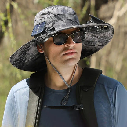 🌞 CoolShade Solar Fan Hat – OutAdvent