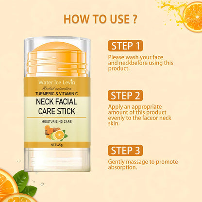 Anti-Aging Neck Cream Turmeric Vitamin C | Gaia Waves
