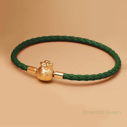 福 Fú Prosperity Bracelet - Authentic Chinese Lucky Charm Talisman for Abundance & Flow