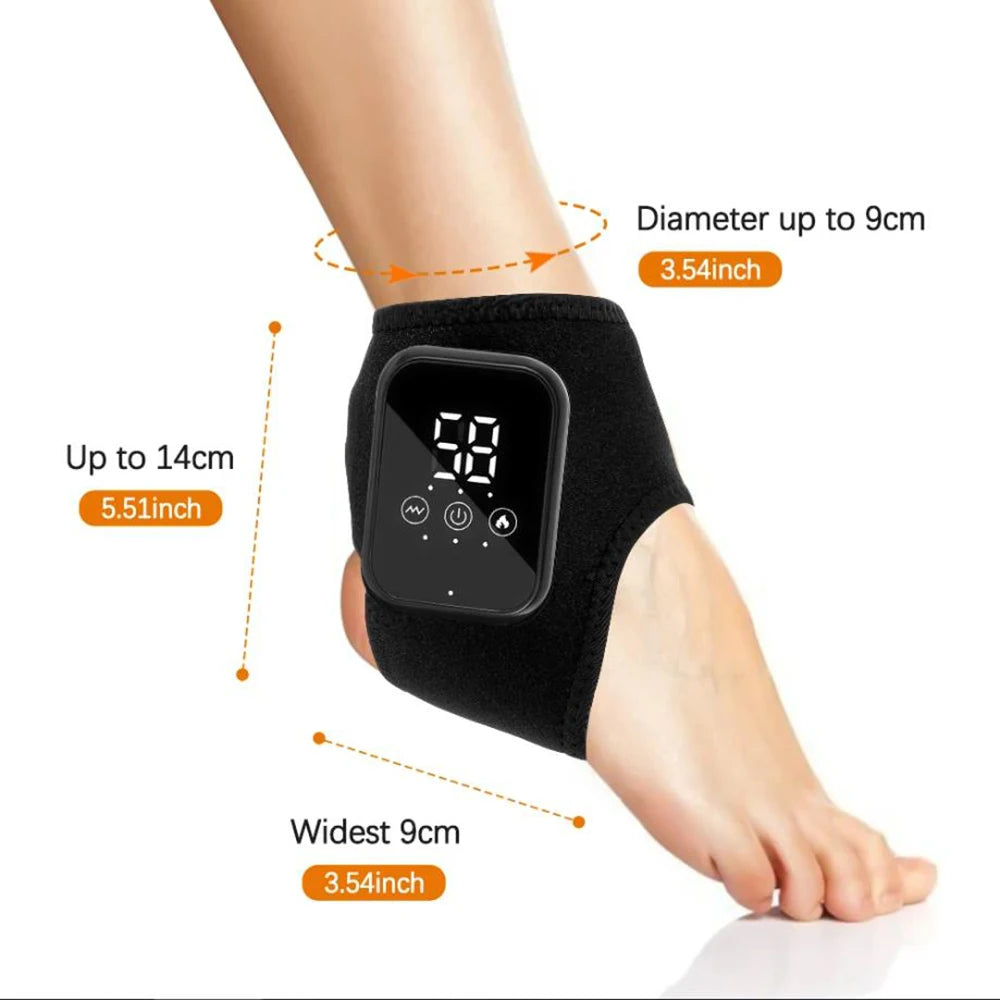 Ankle Recovery Wrap — Infrared Heat & Vibration | Gaia Waves