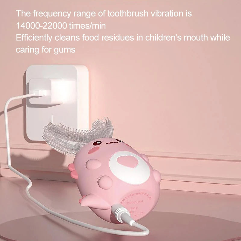 Kids U-Shaped Electric Toothbrush | Ages 2–12
