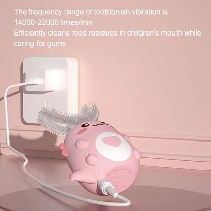 Kids U-Shaped Electric Toothbrush | Ages 2–12