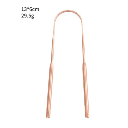 AyurCopper™ - Pure Copper Tongue Scraper | 5000-Year Ayurvedic Oral Detox Ritual