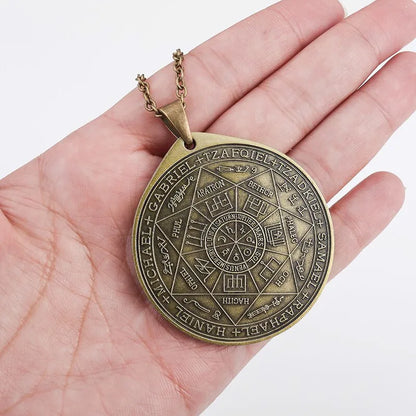 Seven Archangel Talisman™ | Kabbalistic Seal of Solomon — Sacred Geometry Amulet