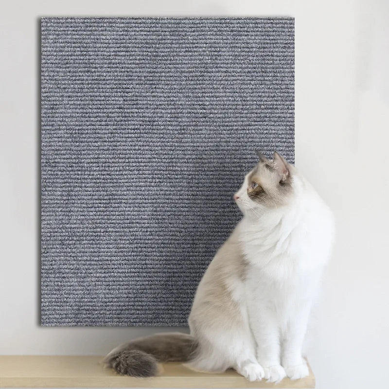 Self-Adhesive Cat Scratching Mat - Trimmable Furniture Protector | 8 Colors
