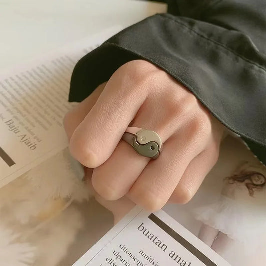 Copper Yin Yang Ring - Tai Chi