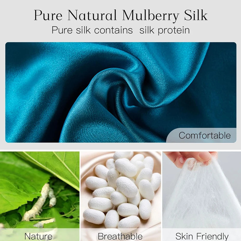 100% Pure Mulberry Silk Sleep Mask - Total Light Blocking for Deep Restorative Sleep | SilkDream™