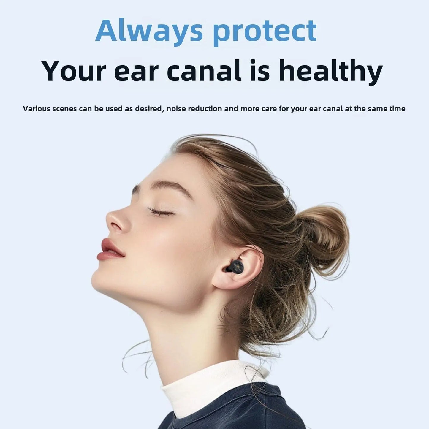 Silicone Ear Plugs for Sleeping | 30dB Noise Reduction & Total Comfort - SilentFlow™