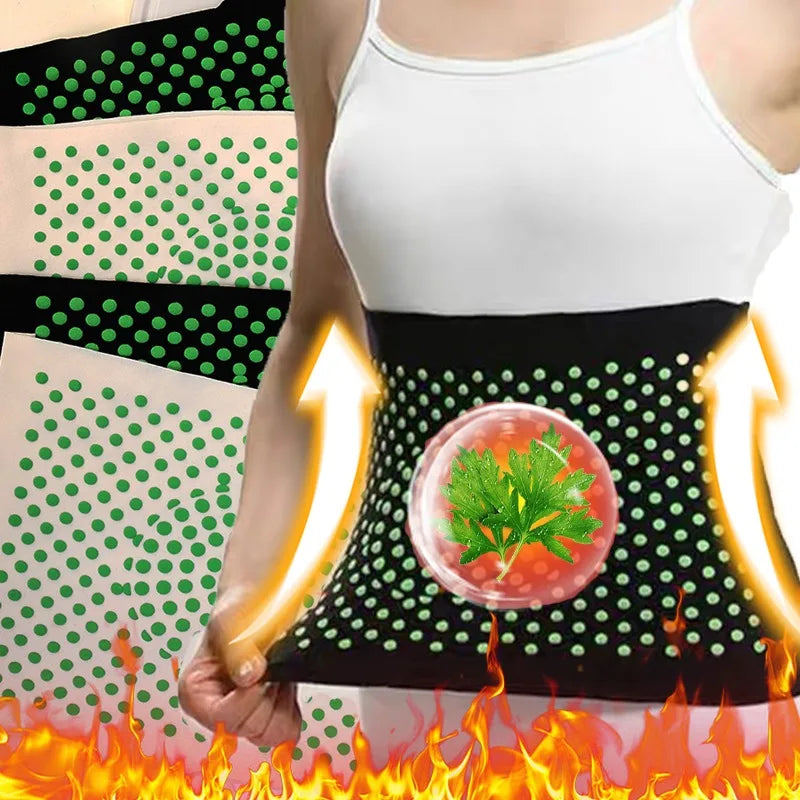 Mugwort Therapy Warm Waistband - Self-Heating Wellness Support Belt