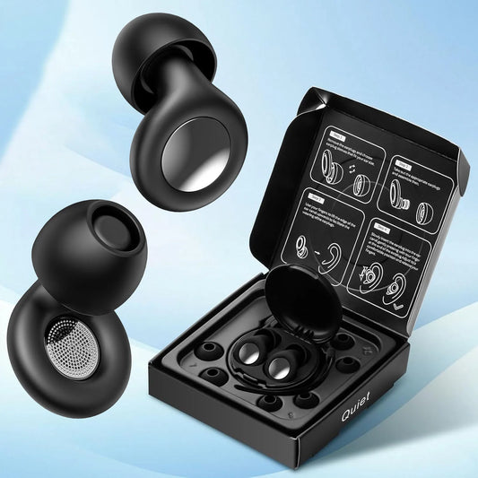 Silicone Ear Plugs for Sleeping | 30dB Noise Reduction & Total Comfort - SilentFlow™
