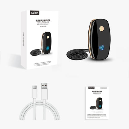 Necklace Air Purifier Negative Ion Generator - Dr Breathe