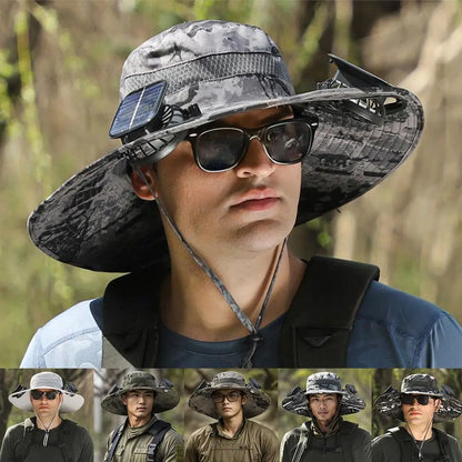 🌞 CoolShade Solar Fan Hat – OutAdvent