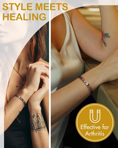 P-Energy - Copper Biomagnetic Bracelet | Vital Energy & Natural Beauty