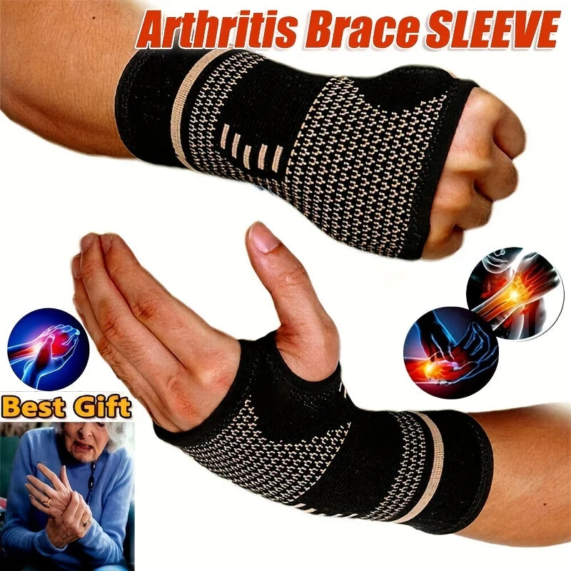 WristGuard Pro - Copper Fiber Support Brace for Pain Relief & Athletic Performance