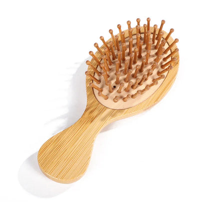 BambooFlow™ - Natural Bamboo Massage Hair Brush | Reduces Hair Loss & Stimulates Growth