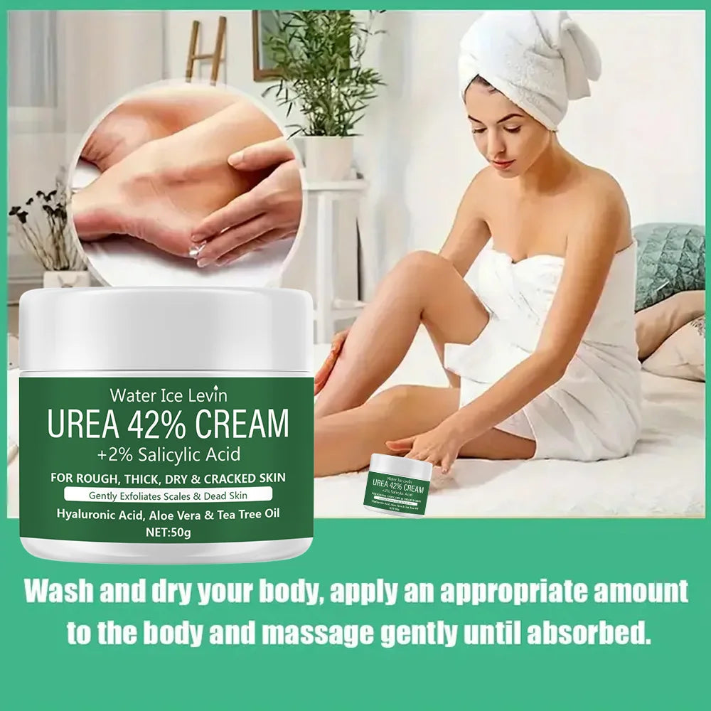 Urea Cream 42% - Foot Hand Moisturizer for Dry Cracked Skin