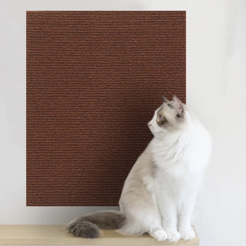 Self-Adhesive Cat Scratching Mat - Trimmable Furniture Protector | 8 Colors