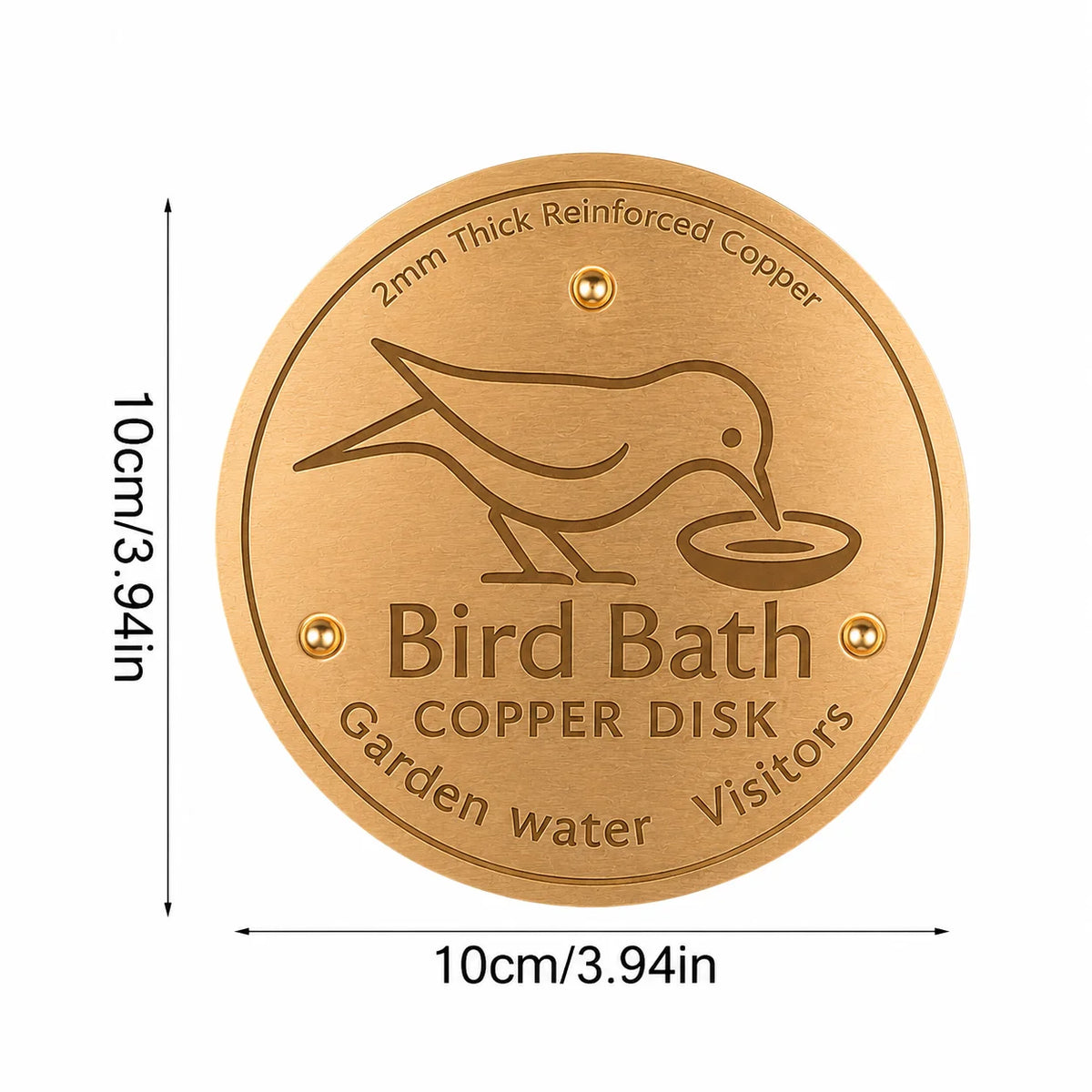 AquaPaw™ — Copper Pet Water Disc