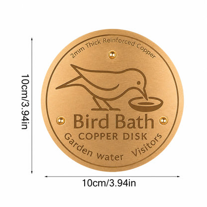 AquaPaw™ — Copper Pet Water Disc