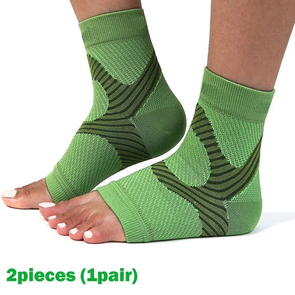 1Pair  Plantar Fasciitis Splint Night Compression Sock Heel Supports for Heel Pain Plantar Fasciitis Support Foot Braces