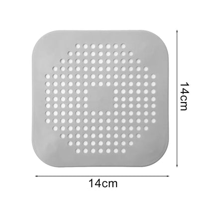 Silicone Drain Stopper - Universal Hair Catcher & Sink Strainer for Kitchen & Bathroom