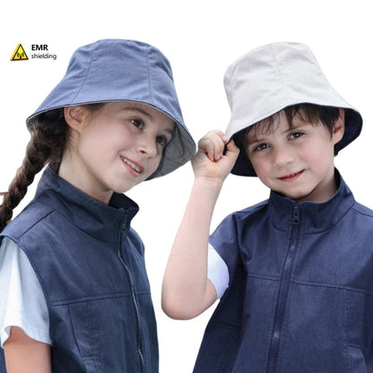 ShieldStyle™ Kids - Reversible EMF Protection Cap | Trendy Double-Layer Sun Hat