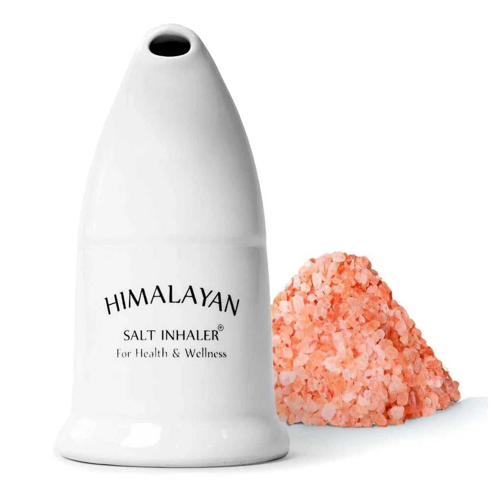 HimalayaQi™ - Ceramic Inhaler for Halotherapy | Respiratory Wellness