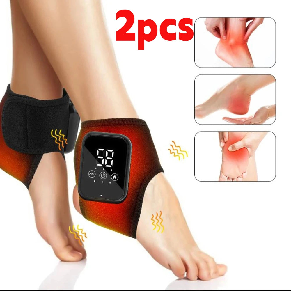 Ankle Recovery Wrap — Infrared Heat & Vibration | Gaia Waves