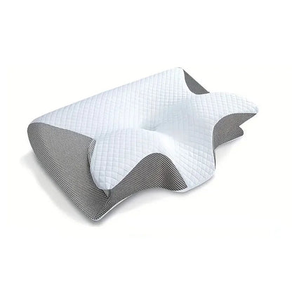 Premium Cervical Memory Foam Pillow - Ergonomic Neck Support for Pain Relief & Better Sleep