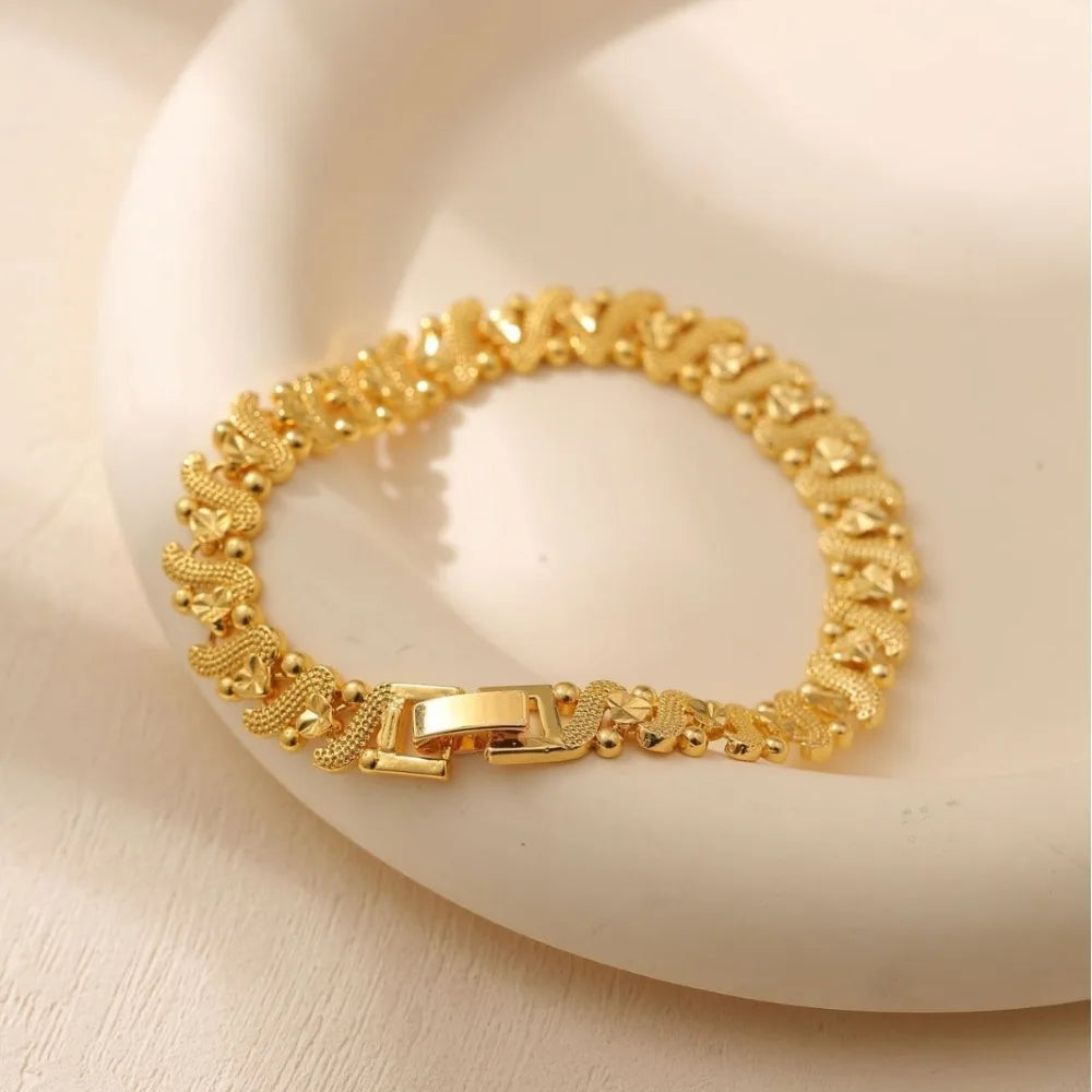 CubanLux™ - Pure Copper Cuban Link Bracelet | Unisex Elegance & Wellness