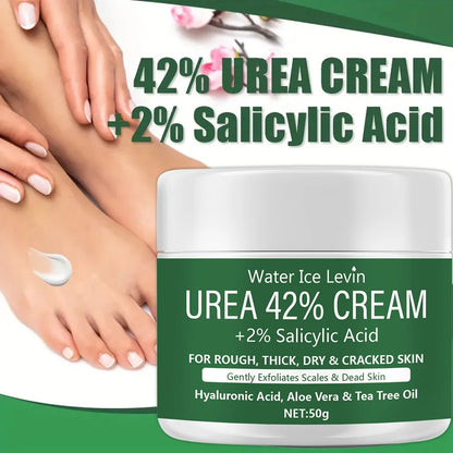 Urea Cream 42% - Foot Hand Moisturizer for Dry Cracked Skin