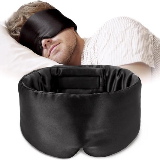 100% Pure Mulberry Silk Sleep Mask - Total Light Blocking for Deep Restorative Sleep | SilkDream™