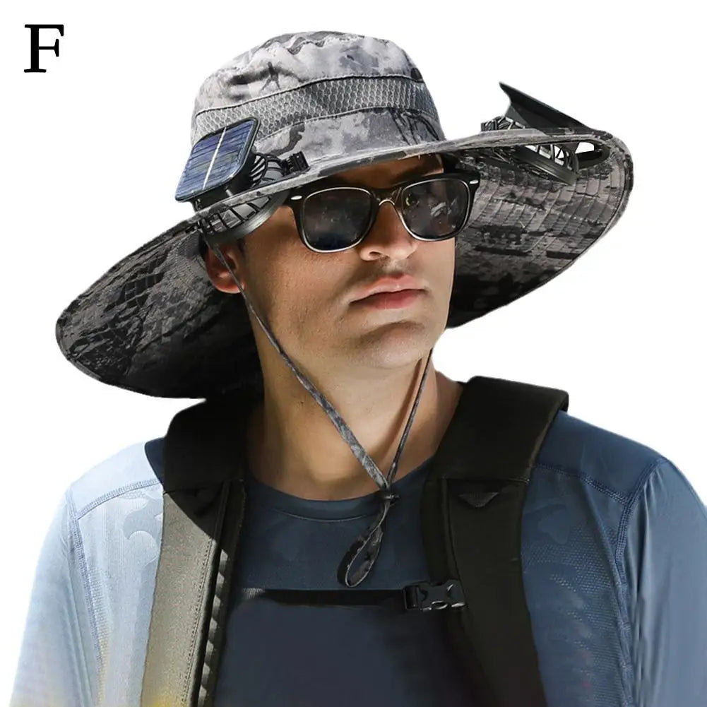 🌞 CoolShade Solar Fan Hat – OutAdvent