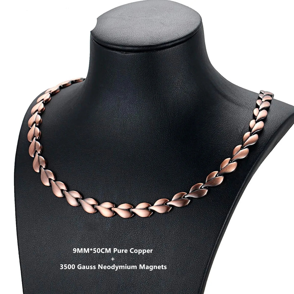 Serpentine Luxury Pure Copper Necklace - New Life