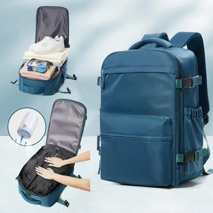 Luxury Compression Travel Backpack – Premium Design + Pump Included