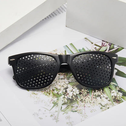 Pinhole Glasses - Natural Vision Exercise & Eye Relaxation Therapy for Digital Eye Strain Relief