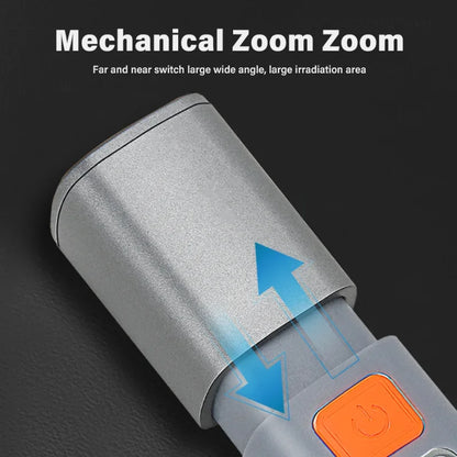 Rechargeable USB LED Flashlight - Super Bright Waterproof