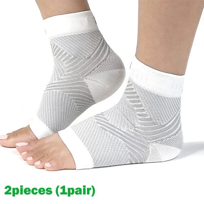 1Pair  Plantar Fasciitis Splint Night Compression Sock Heel Supports for Heel Pain Plantar Fasciitis Support Foot Braces