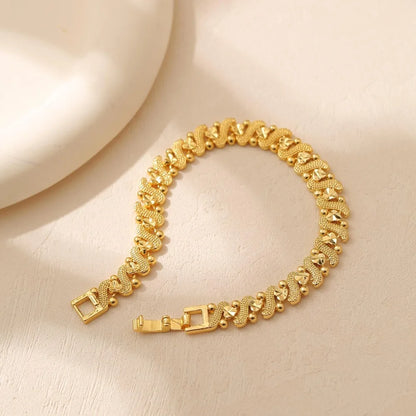 CubanLux™ - Pure Copper Cuban Link Bracelet | Unisex Elegance & Wellness