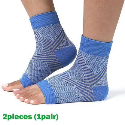 1Pair  Plantar Fasciitis Splint Night Compression Sock Heel Supports for Heel Pain Plantar Fasciitis Support Foot Braces