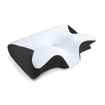 Premium Cervical Memory Foam Pillow - Ergonomic Neck Support for Pain Relief & Better Sleep