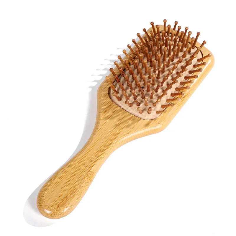 BambooFlow™ - Natural Bamboo Massage Hair Brush | Reduces Hair Loss & Stimulates Growth