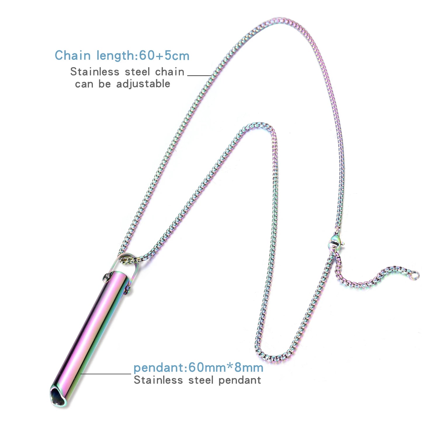 BreathFlow™ - Mindful Breathing Necklace for Concentration & Breathwork