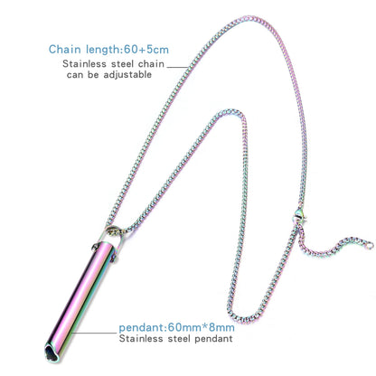 BreathFlow™ - Mindful Breathing Necklace for Concentration & Breathwork