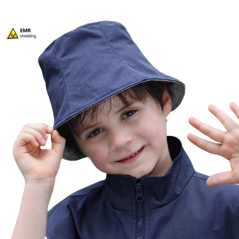 ShieldStyle™ Kids - Reversible EMF Protection Cap | Trendy Double-Layer Sun Hat