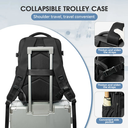 Luxury Compression Travel Backpack – Premium Design + Pump Included