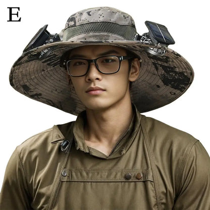 🌞 CoolShade Solar Fan Hat – OutAdvent
