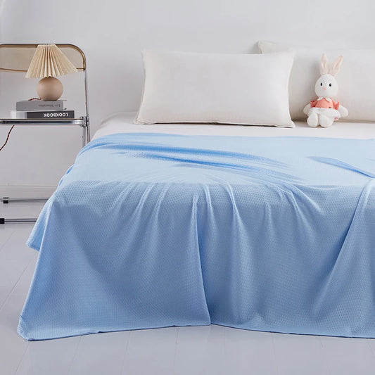 BambooCloud™ - Pure Bamboo Fiber Cooling Blanket | Lightweight Summer Quilt for Restful Sleep